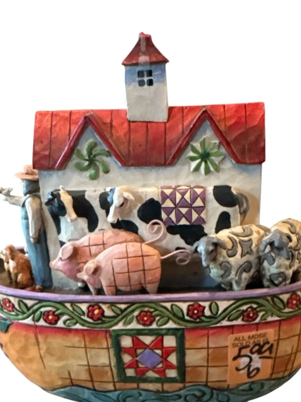 Jim Shore Noah’s Ark Two By Two All Creatures of Faith 4007054